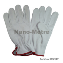 NMSAFETY дешевые в natrual корова раскол кожаные рабочие перчатки для вождения